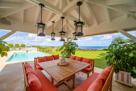 VILLA MUSTIQUE KITCHEN & DINING AREA 8