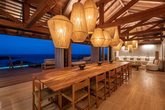 VILLA MANOIR VOLTAIRE KITCHEN & DINING AREA 12