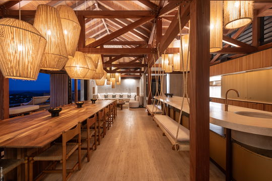 VILLA MANOIR VOLTAIRE KITCHEN & DINING AREA 13