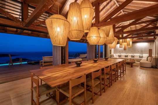 VILLA MANOIR VOLTAIRE KITCHEN & DINING AREA 18