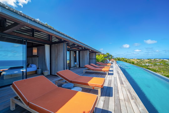 VILLA MANOIR VOLTAIRE POOL & TERRACE 15