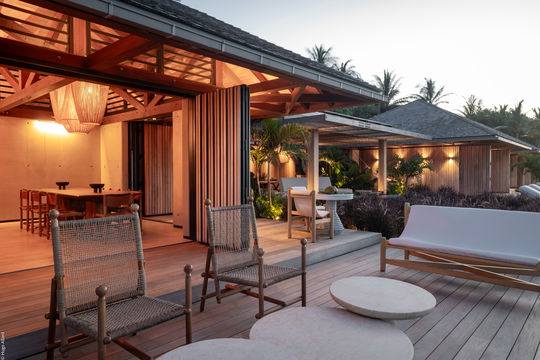 VILLA MANOIR VOLTAIRE TI MANOIR KITCHEN & DINING AREA 11