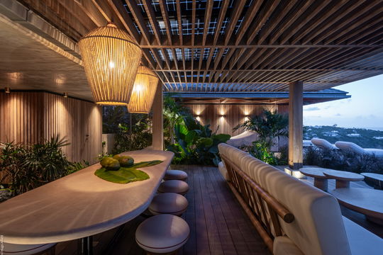 VILLA MANOIR VOLTAIRE TI MANOIR KITCHEN & DINING AREA 5