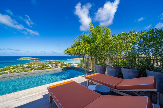 VILLA MANOIR VOLTAIRE TI MANOIR POOL & TERRACE 15