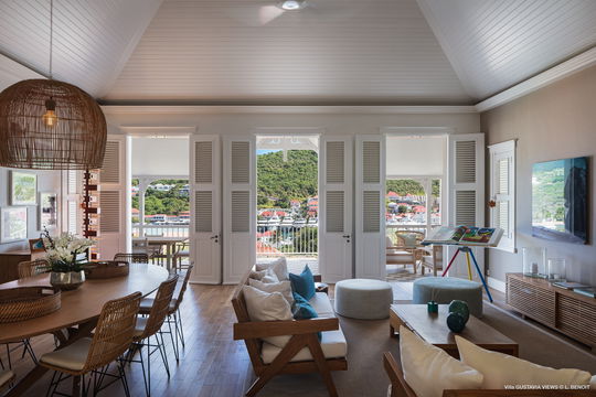 VILLA GUSTAVIA VIEWS LIVING AREA 1