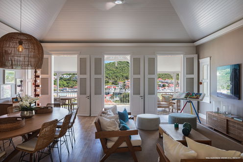 VILLA GUSTAVIA VIEWS LIVING AREA 1