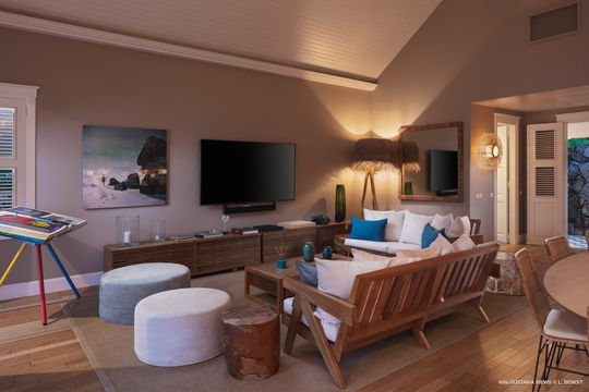 VILLA GUSTAVIA VIEWS LIVING AREA 3