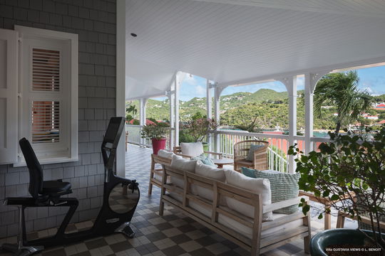 VILLA GUSTAVIA VIEWS LIVING AREA 4