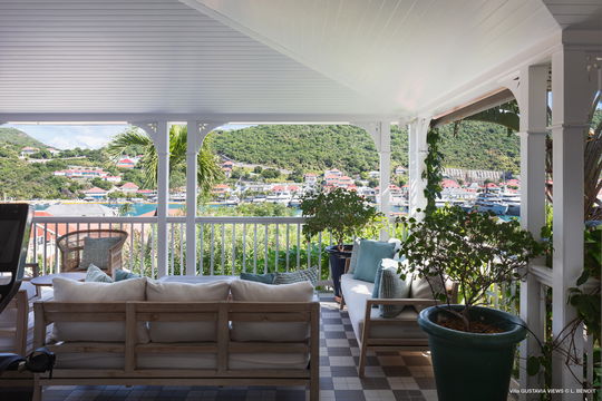 VILLA GUSTAVIA VIEWS LIVING AREA 5