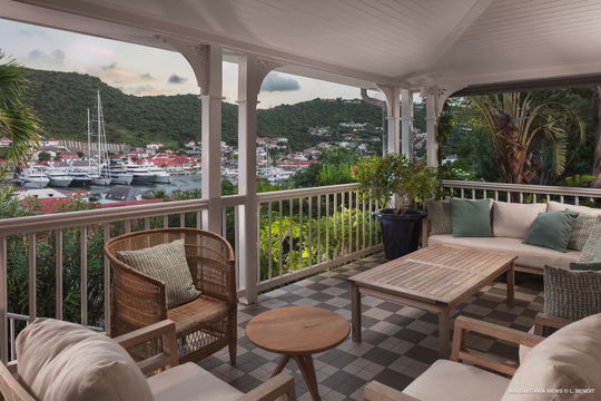 VILLA GUSTAVIA VIEWS LIVING AREA 6