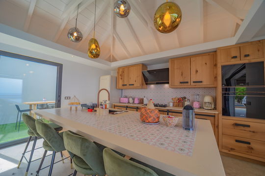 VILLA DAVALIA KITCHEN & DINING AREA 1