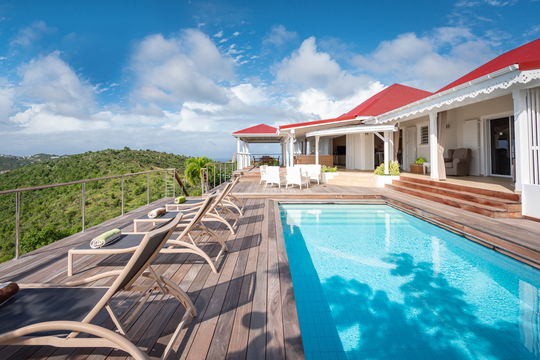 VILLA TI MOUN POOL & TERRACE 11