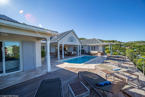 VILLA LES ACAJOUS POOL & TERRACE 5