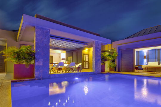 VILLA LAGON VERT BY NIGHT 4