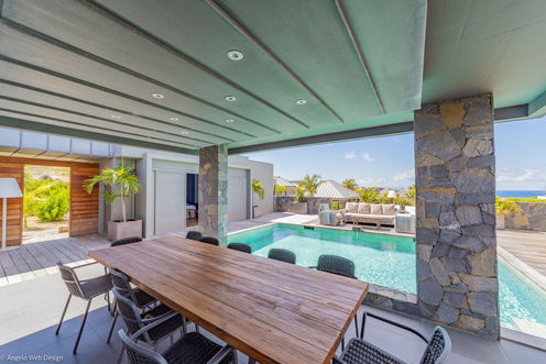 VILLA LAGON VERT KITCHEN & DINING AREA 6