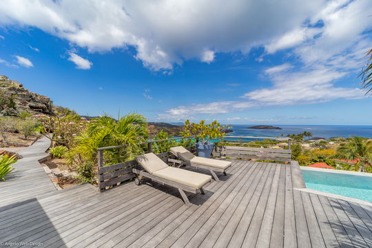 VILLA LAGON BLEU POOL & TERRACE 6