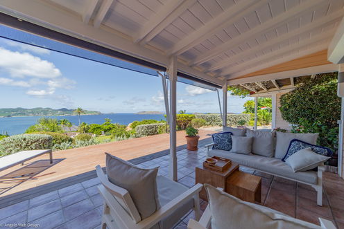 VILLA LES CAZES OUTDOOR LOUNGE AREA 6