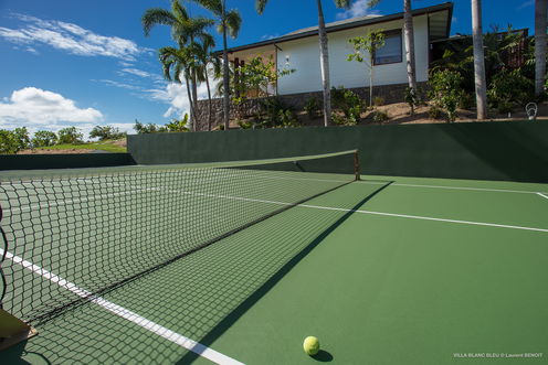 VILLA BLANC BLEU FITNESS AREA & TENNIS COURT 5