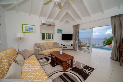 VILLA GROS ILETS LIVING AREA 1