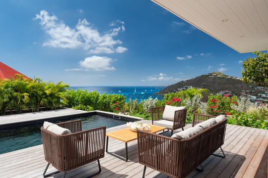 VILLA KING GUSTAF POOL & TERRACE 1