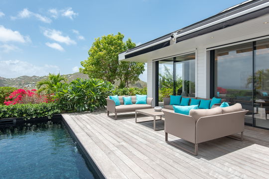 VILLA KING GUSTAF POOL & TERRACE 4