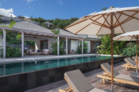 VILLA LES PALMES POOL & TERRACE 5