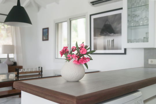VILLA LES LATANIERS KITCHEN & DINING AREA 8