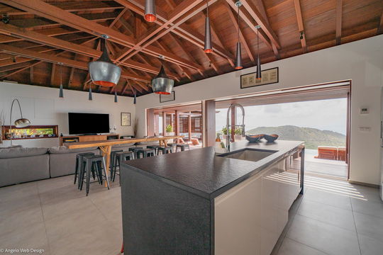 VILLA DANSE DU SOLEIL KITCHEN & DINING AREA 7