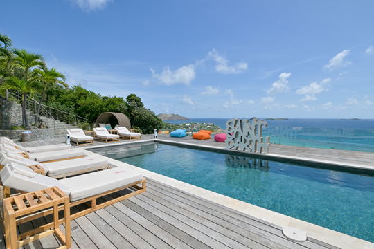 VILLA COEUR DE PIRATE POOL & TERRACE 8