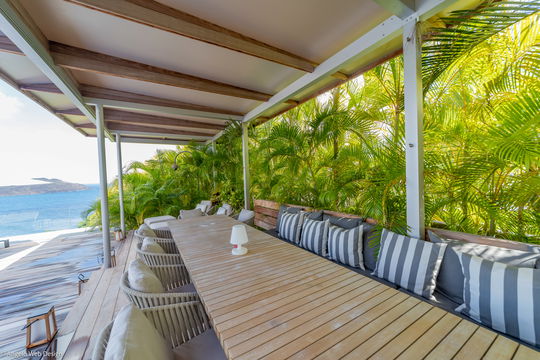VILLA CIEL D'AZUR OUTDOOR DINING AREA 2