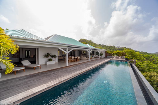 VILLA EDEN VIEW POOL & TERRACE 5