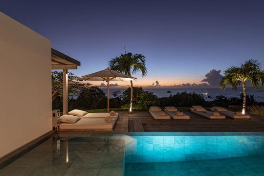 VILLA FLOATING GARDEN BY NIGHT 12