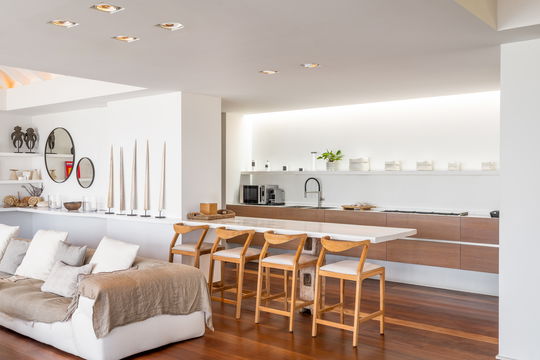VILLA FLOATING GARDEN KITCHEN & DINING AREA 1