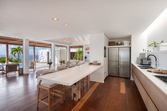 VILLA FLOATING GARDEN KITCHEN & DINING AREA 2