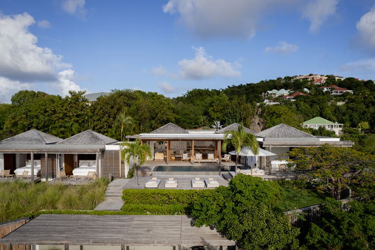 st barth vilVILLA FLOATING GARDEN AERIAL VIEWS 1