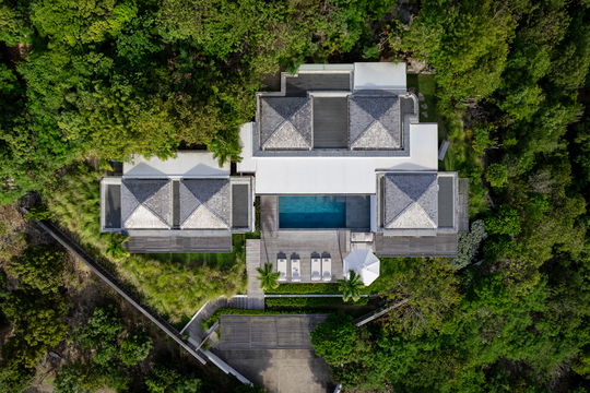 st barth vilVILLA FLOATING GARDEN AERIAL VIEWS 5