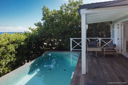 VILLA LITTLE CITRON VERT POOL & TERRACE 2