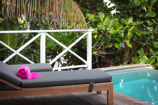 VILLA LITTLE CITRON VERT POOL & TERRACE 4