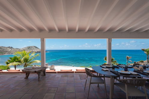 VILLA CHANT DE L'OCEAN KITCHEN & DINING AREA 4